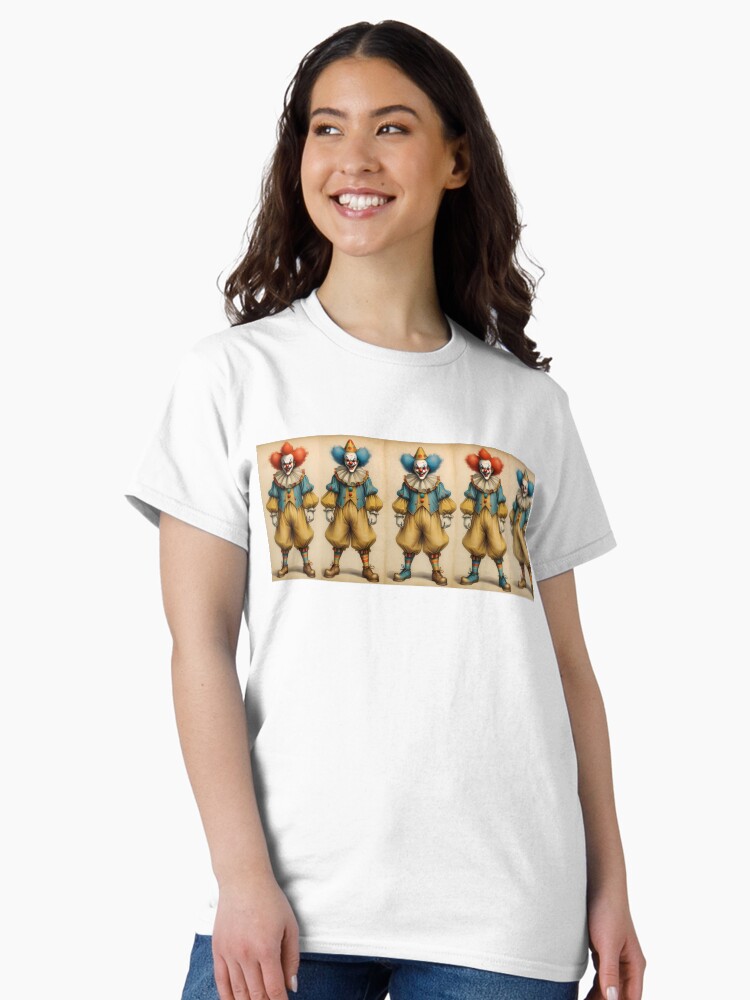 Thumbnail 2 of 7, Classic T-Shirt, Circus Clown Fantasy 3 designed and sold by McMuggles.