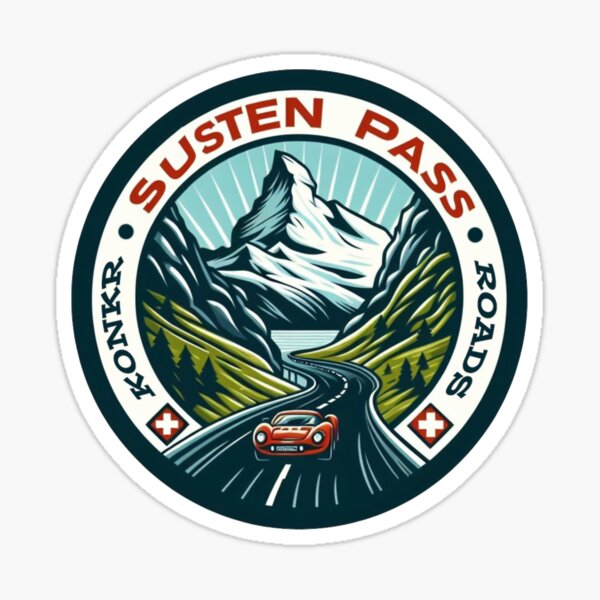 Item preview, Konkr Roads Susten Pass Switzerland designed and sold by KonkrRoads.