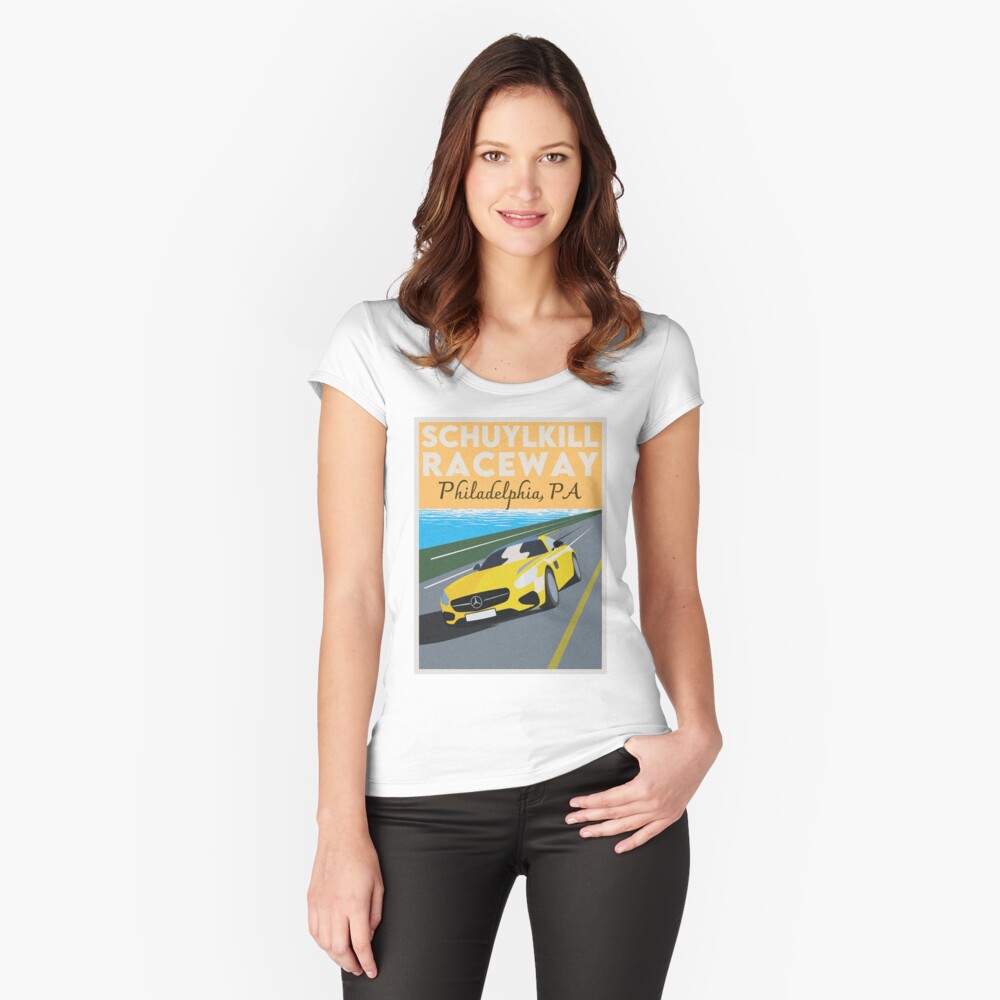 Item preview, Fitted Scoop T-Shirt designed and sold by Rockys-Randoms.