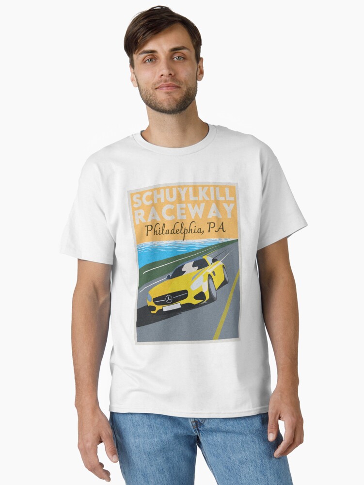 Thumbnail 1 of 7, Classic T-Shirt, Schuylkill Raceway designed and sold by Rockys-Randoms.