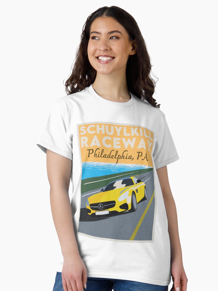 Thumbnail 2 of 7, Classic T-Shirt, Schuylkill Raceway designed and sold by Rockys-Randoms.