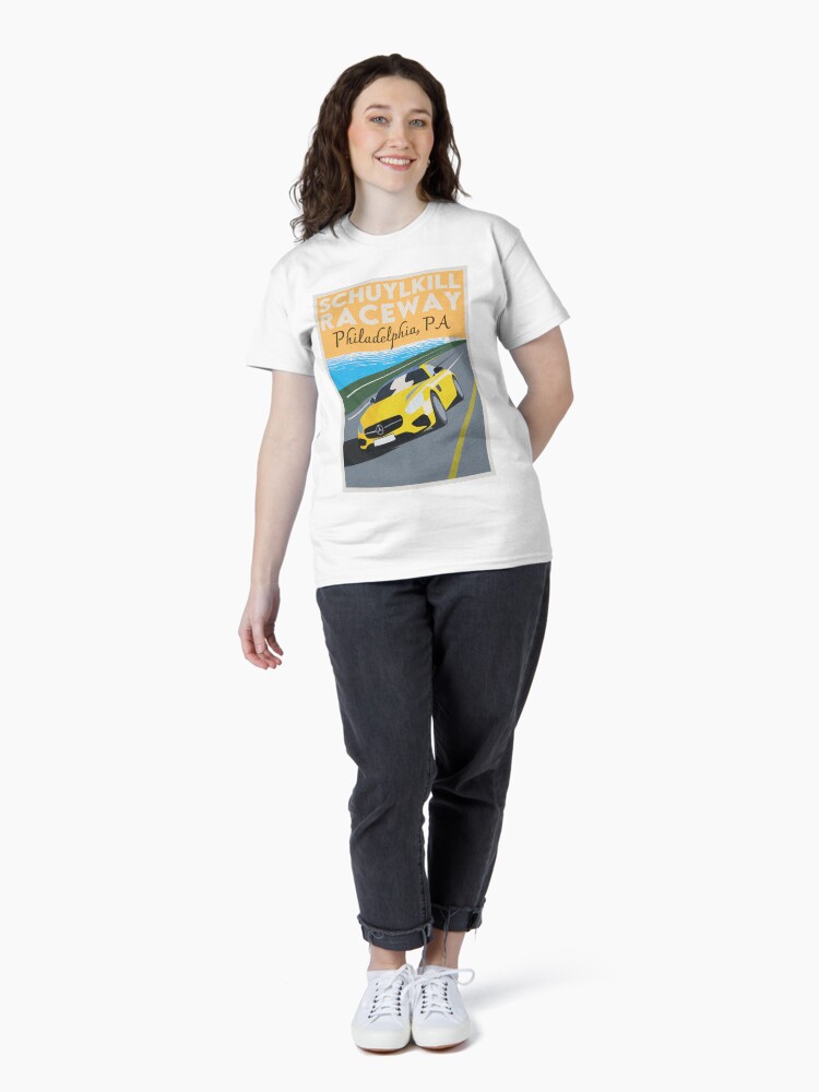 Thumbnail 4 of 7, Classic T-Shirt, Schuylkill Raceway designed and sold by Rockys-Randoms.