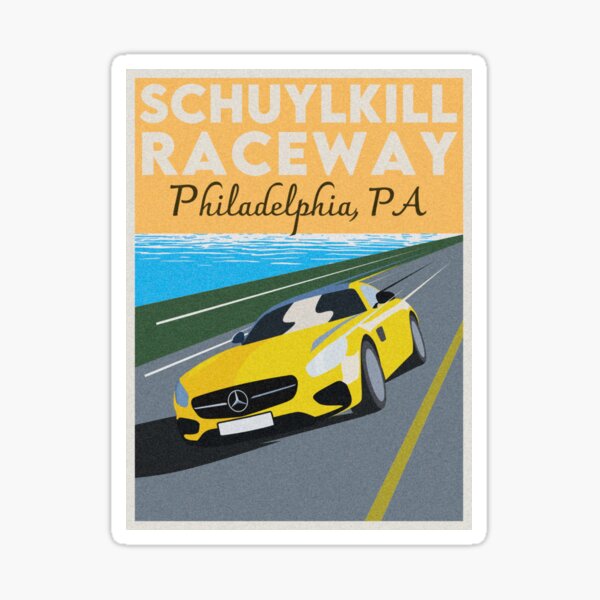 Schuylkill Raceway Sticker