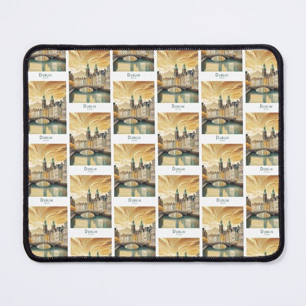 Item preview, Vintage Dublin Travel Poster - Retro Charm of Ireland in Minimalist Design designed and sold by pod24.