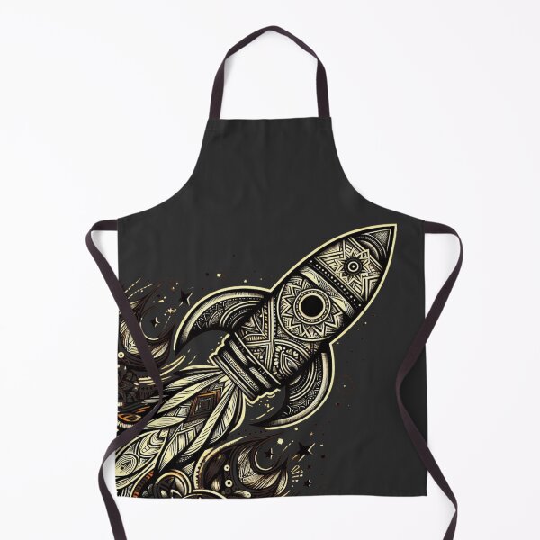 Item preview, ETHNIC PATTERNED ROCKET designed and sold by KoalaArtStudio.