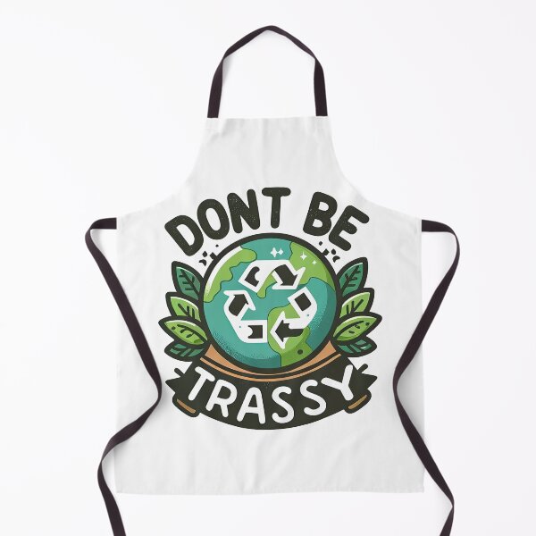 Item preview, Don't Be Trashy - Eco-Friendly Earth Day Tee designed and sold by MAPDDesigns.