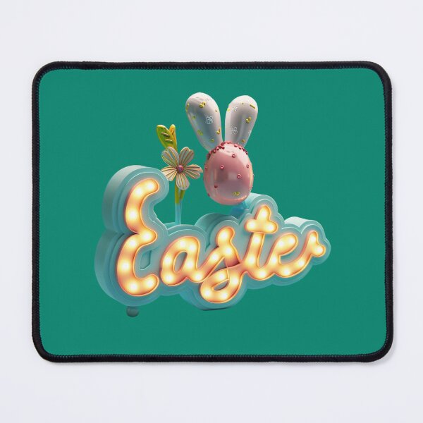 Item preview, Whimsical Easter Typography in 3D designed and sold by Ace Apparel  Attire.