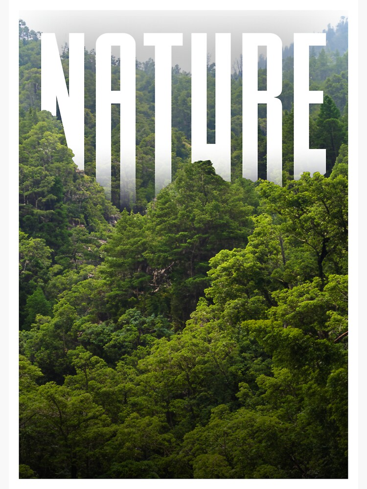 Thumbnail 3 of 3, Sticker, Nature Poster designed and sold by Rockys-Randoms.