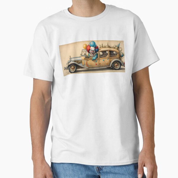 Circus Clown Fantasy 5 Classic T-Shirt