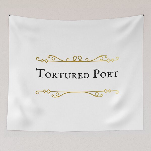 Item preview, Tortured Poet vintage gold designed and sold by Susan-Marie220.