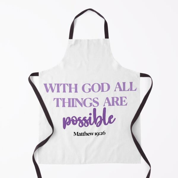 Item preview, Matthew 19:26 With God All Things Are Possible designed and sold by RBCreationsinMI.
