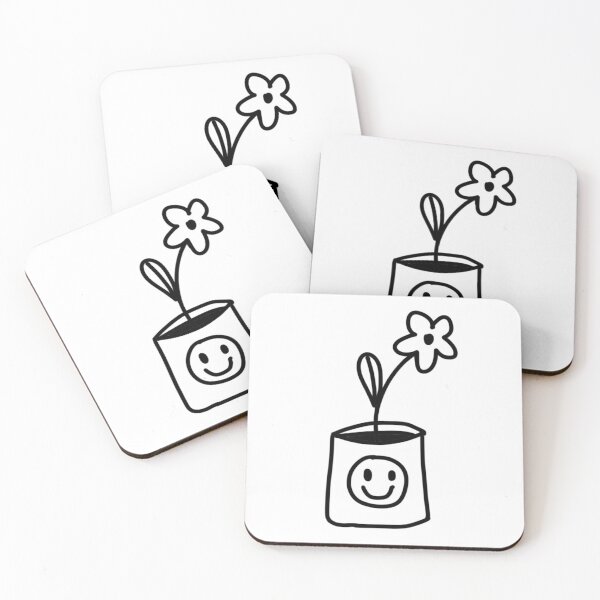 Item preview, Flower in a happy pot designed and sold by StrawberryUnicornCo.