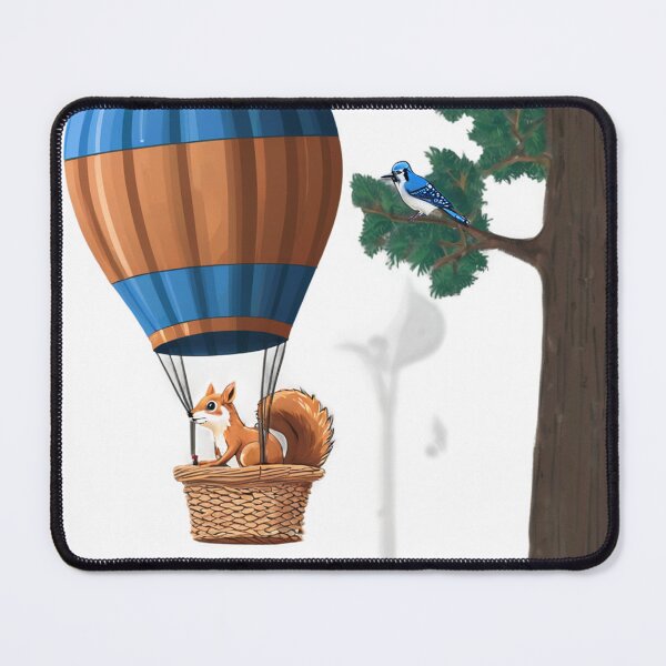 Item preview, The Bird on the Branch is Watching the Squirrel Friend designed and sold by omerfdln34.