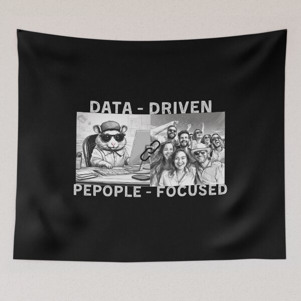 Item preview, Data driven peple focus. designed and sold by ConradoBullhead.