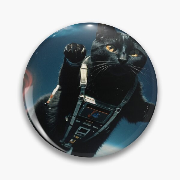 Item preview, Flying black cat designed and sold by saly55887.