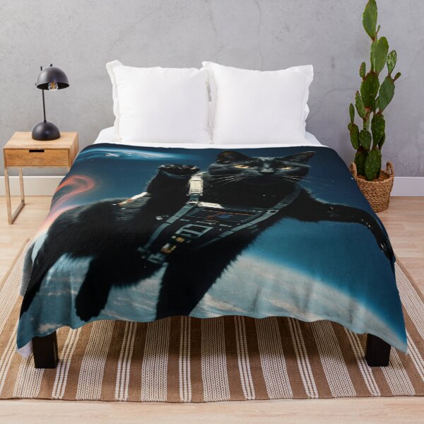 Item preview, Flying black cat designed and sold by saly55887.