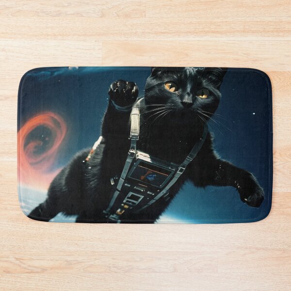 Item preview, Flying black cat designed and sold by saly55887.