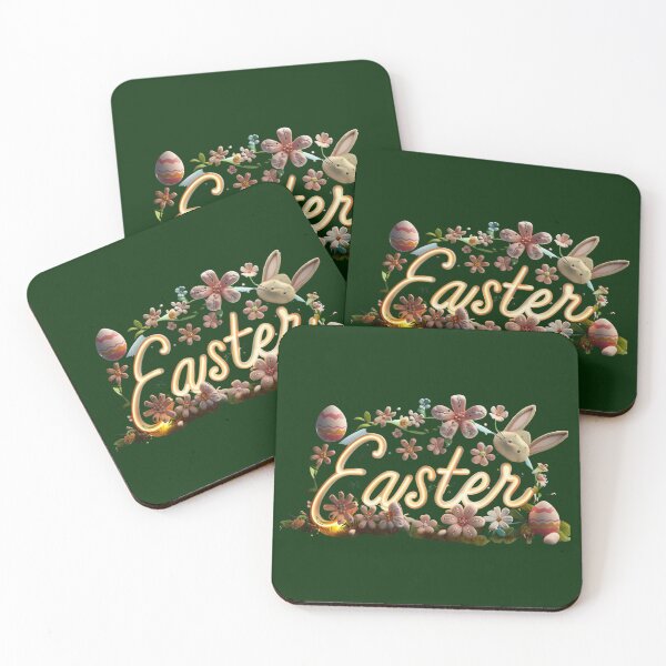 Item preview, Charming Easter Text: 3D Rendering designed and sold by Ace Apparel  Attire.
