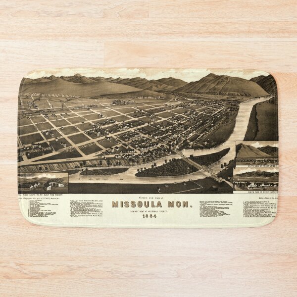 Item preview, Missoula, Montana (1884) designed and sold by allhistory.