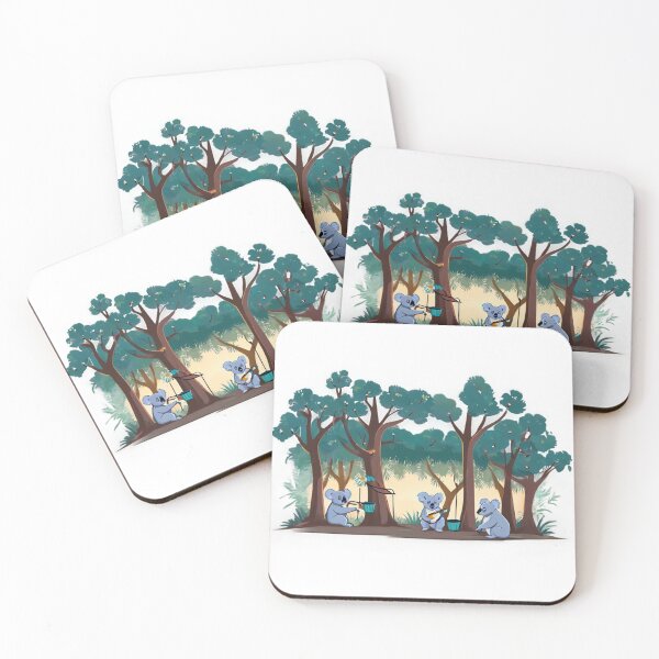 Item preview, Forest Ritual of Koalas designed and sold by omerfdln34.
