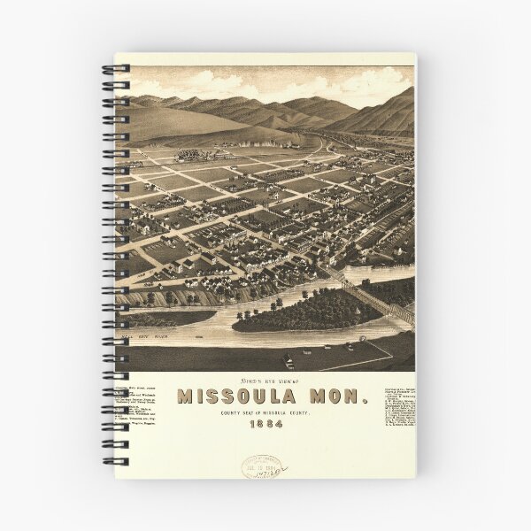 Item preview, Missoula, Montana (1884) designed and sold by allhistory.