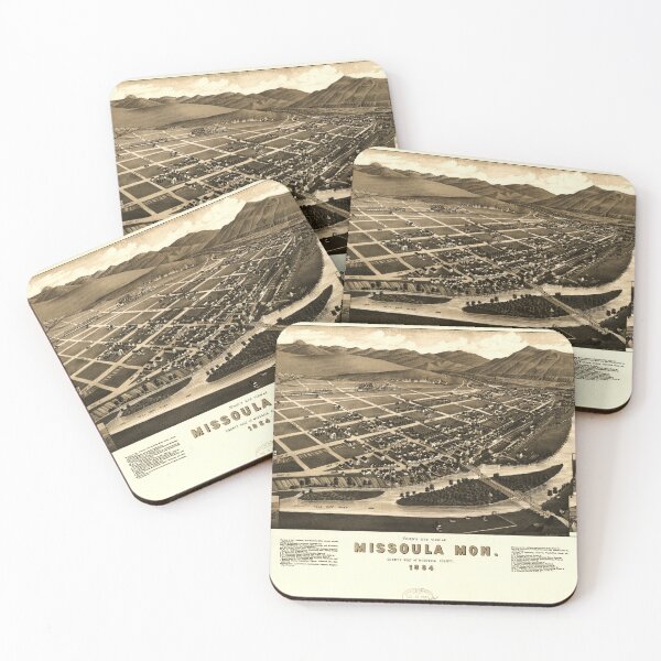 Item preview, Missoula, Montana (1884) designed and sold by allhistory.