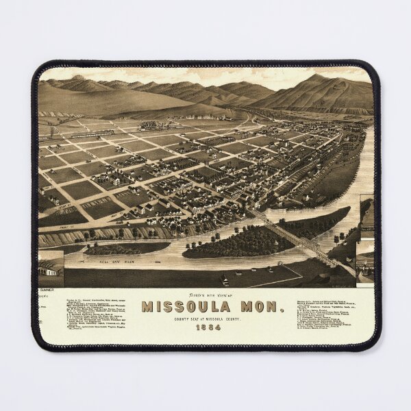Item preview, Missoula, Montana (1884) designed and sold by allhistory.