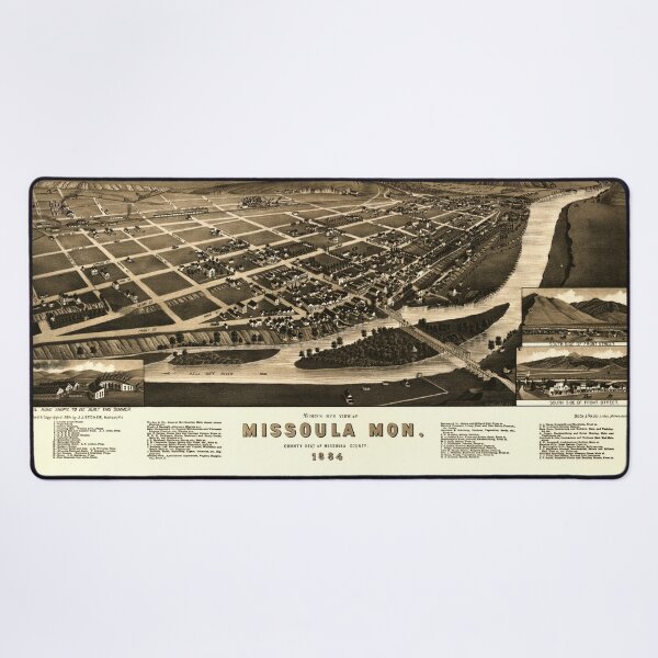 Item preview, Missoula, Montana (1884) designed and sold by allhistory.