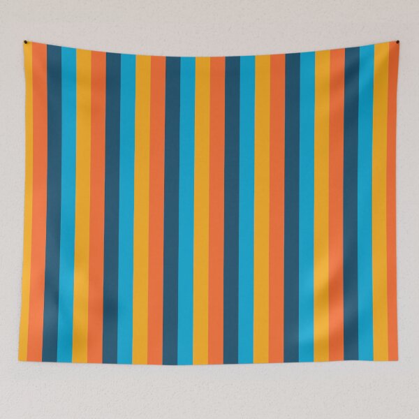 Item preview, Retro vintage color stripes  designed and sold by TalBright.