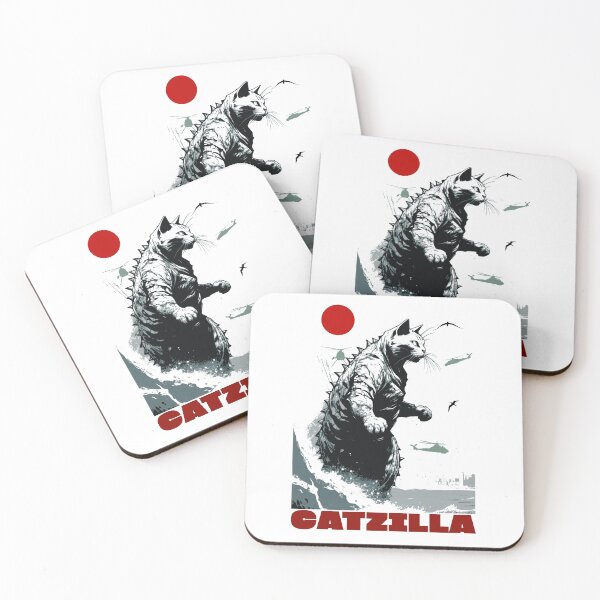 Aperçu de l'œuvre Catzilla créée et vendue par KaiLabsArt.