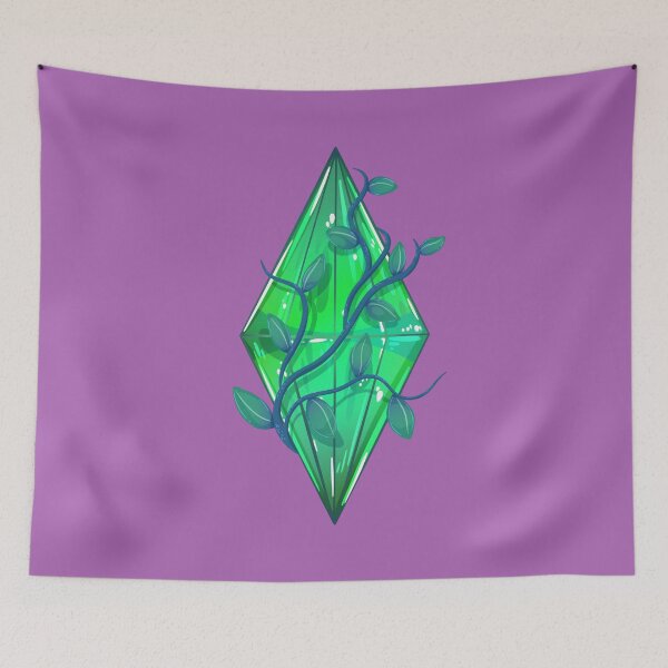 Item preview, Spring green plumbob with a sprig of plant designed and sold by feannaart.