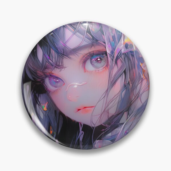 Item preview, Mystic Iridescent Spectral Anime Girl designed and sold by bubblegoth.