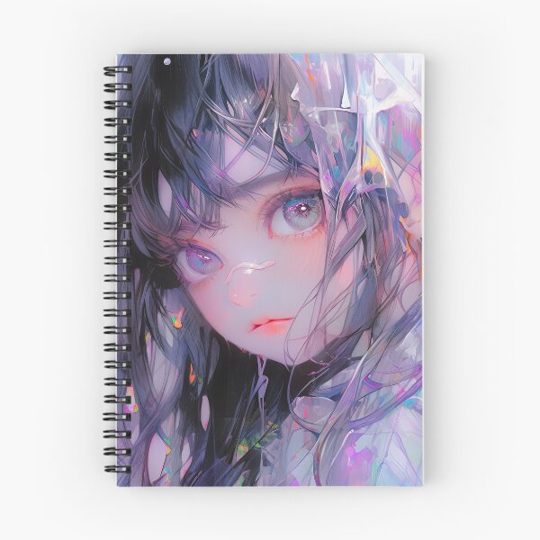 Item preview, Mystic Iridescent Spectral Anime Girl designed and sold by bubblegoth.