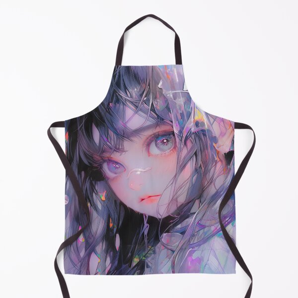 Item preview, Mystic Iridescent Spectral Anime Girl designed and sold by bubblegoth.
