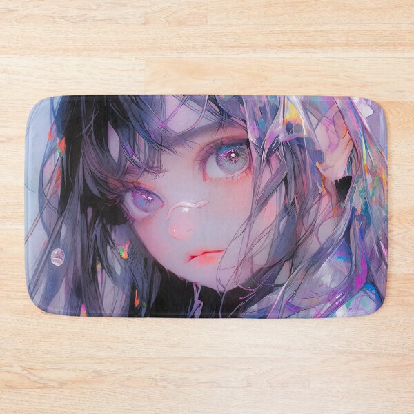 Item preview, Mystic Iridescent Spectral Anime Girl designed and sold by bubblegoth.