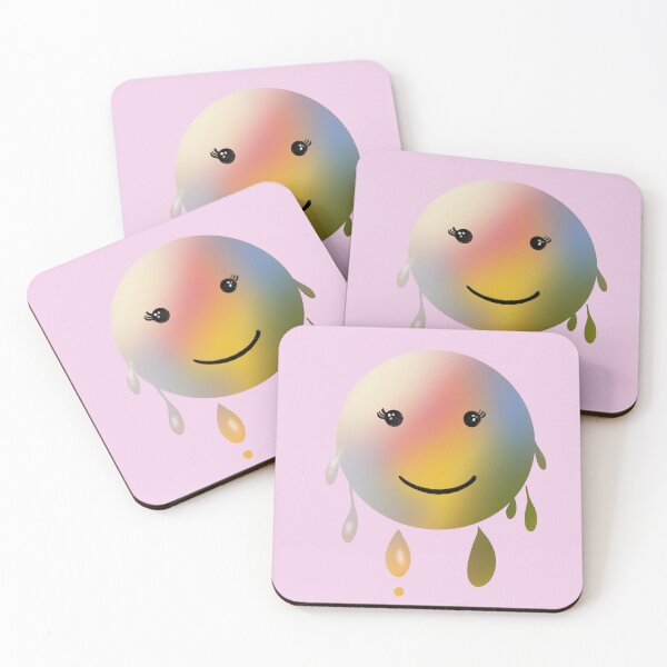 Item preview, Melting colorful smiley designed and sold by altairaleon.