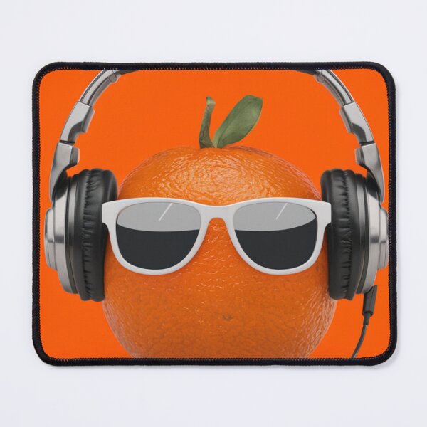 Item preview, Orange Headphones  designed and sold by FOXandJAY.