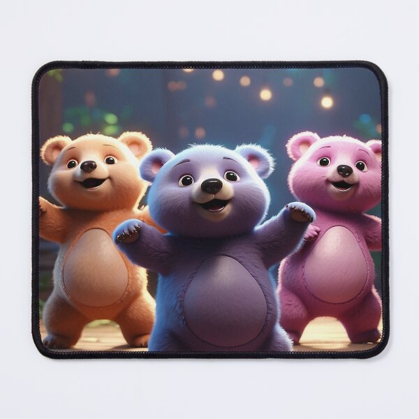 Item preview, Three colorful bears designed and sold by saly55887.
