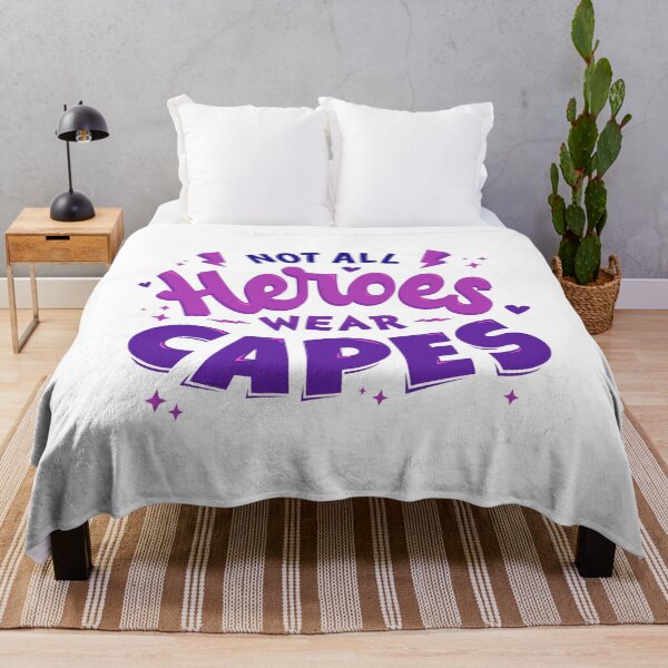Item preview, Not all Heroes wear capes, inspirational apparel, superhero, designed and sold by Martist01.