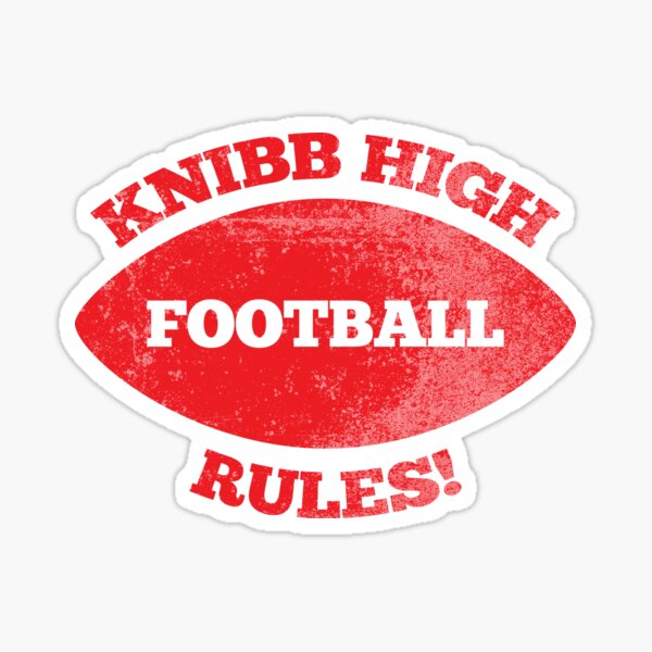 Vista previa del artículo con la obra «Billy Madison - Knibb High Football Rules», diseñado y vendido por 90s-Mall.