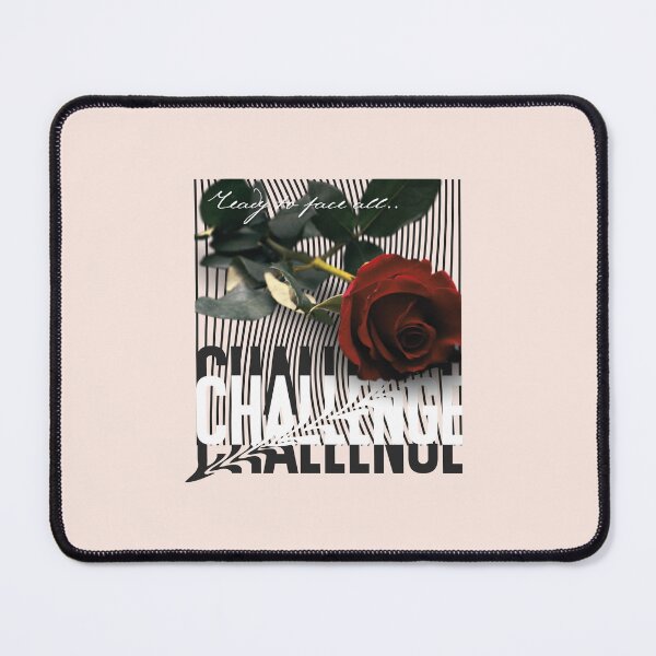 Item preview, Challenge | Rose Flower Illustration | Pastel Pink Background designed and sold by RM-Journey.