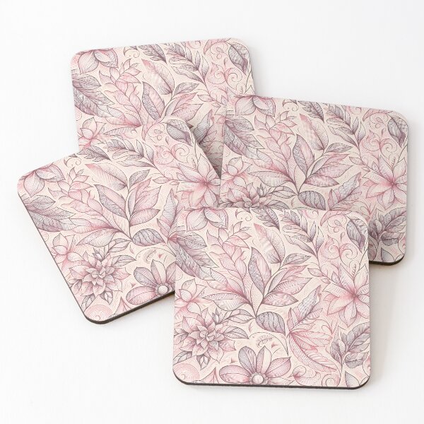 Item preview, Perfect pink floral pattern.  designed and sold by ShazellArt.