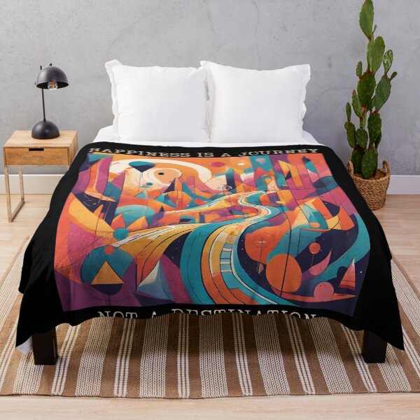 Item preview, Joyful Exploration Colorful Happiness Journey Art designed and sold by ChicTrendz.