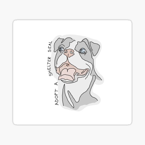 Item preview, Adopta un sello de refugio designed and sold by WSUShelterMed.