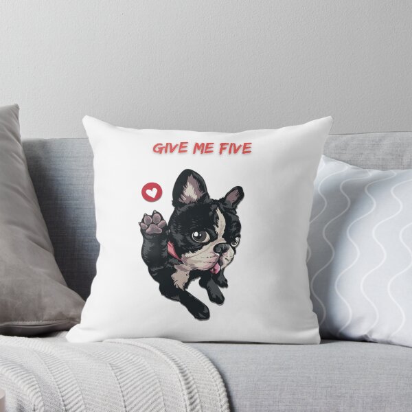 Item preview, French Bulldog - Give me five designed and sold by Kappadog.