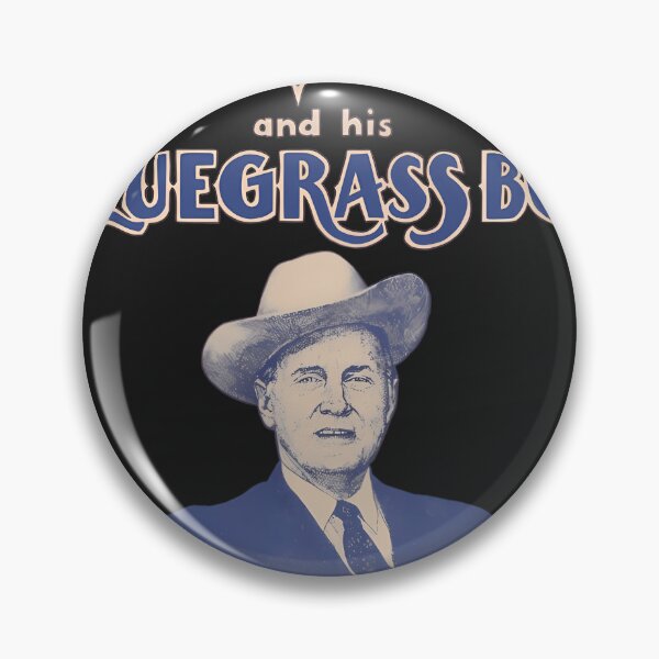 Item preview, Vintage Bill Monroe Logo designed and sold by AntoiFlet.