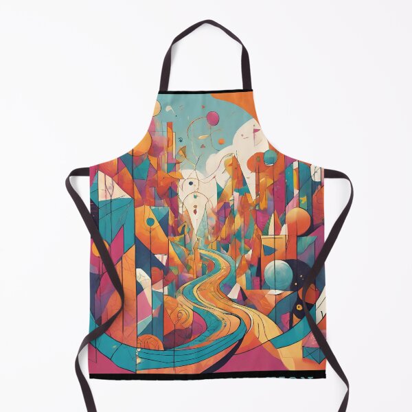 Item preview, Joyful Exploration Colorful Geometric Happiness Journey designed and sold by ChicTrendz.