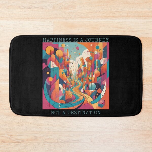 Item preview, Joyful Exploration Colorful Geometric Happiness Journey designed and sold by ChicTrendz.