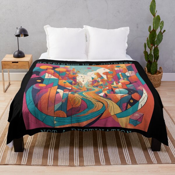 Item preview, Joyful Exploration Colorful Geometric Happiness Journey designed and sold by ChicTrendz.