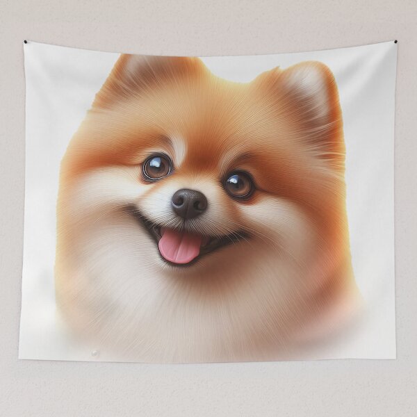 Item preview, Adorable Pomeranian: The Fluffy Companion designed and sold by The Digital Compass.